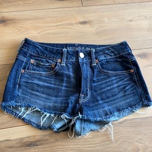 Mid Rise American Eagle Denim Shorts